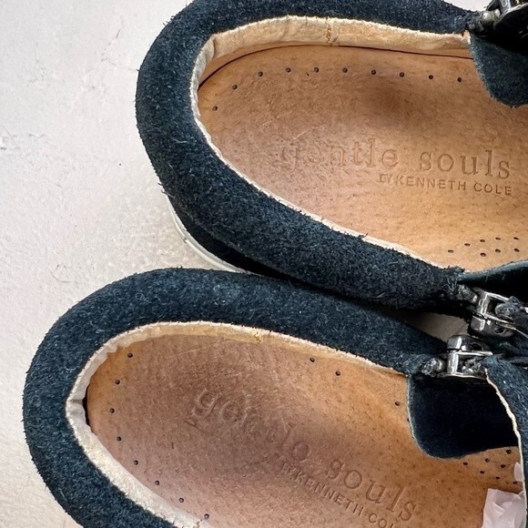 Gentle Souls by Kenneth Cole Lowe Black Suede Slip On Sneaker Shoes Women’s 6 M - Picture 10 of 15